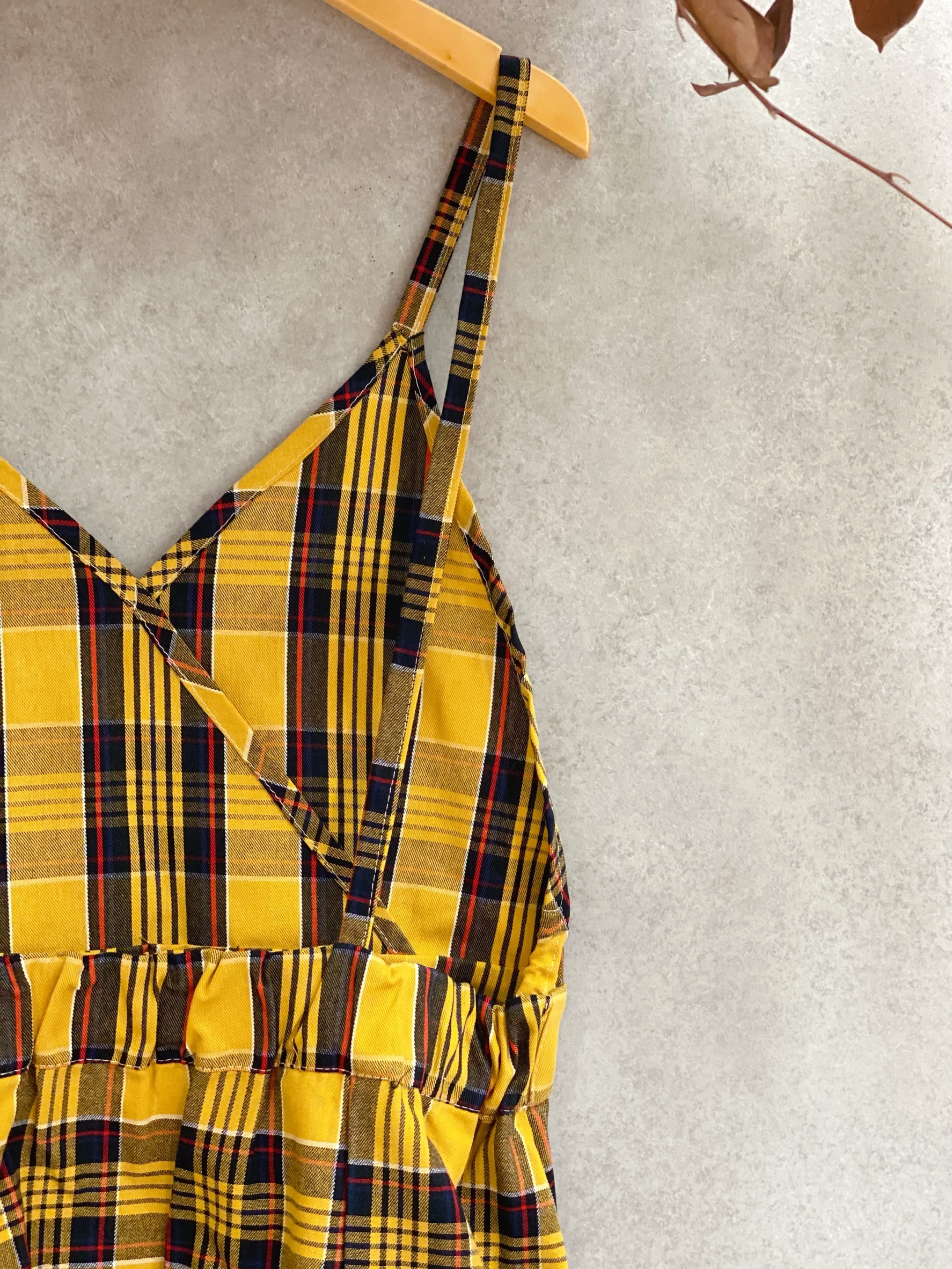 黃格 媽咪甜美短洋裝