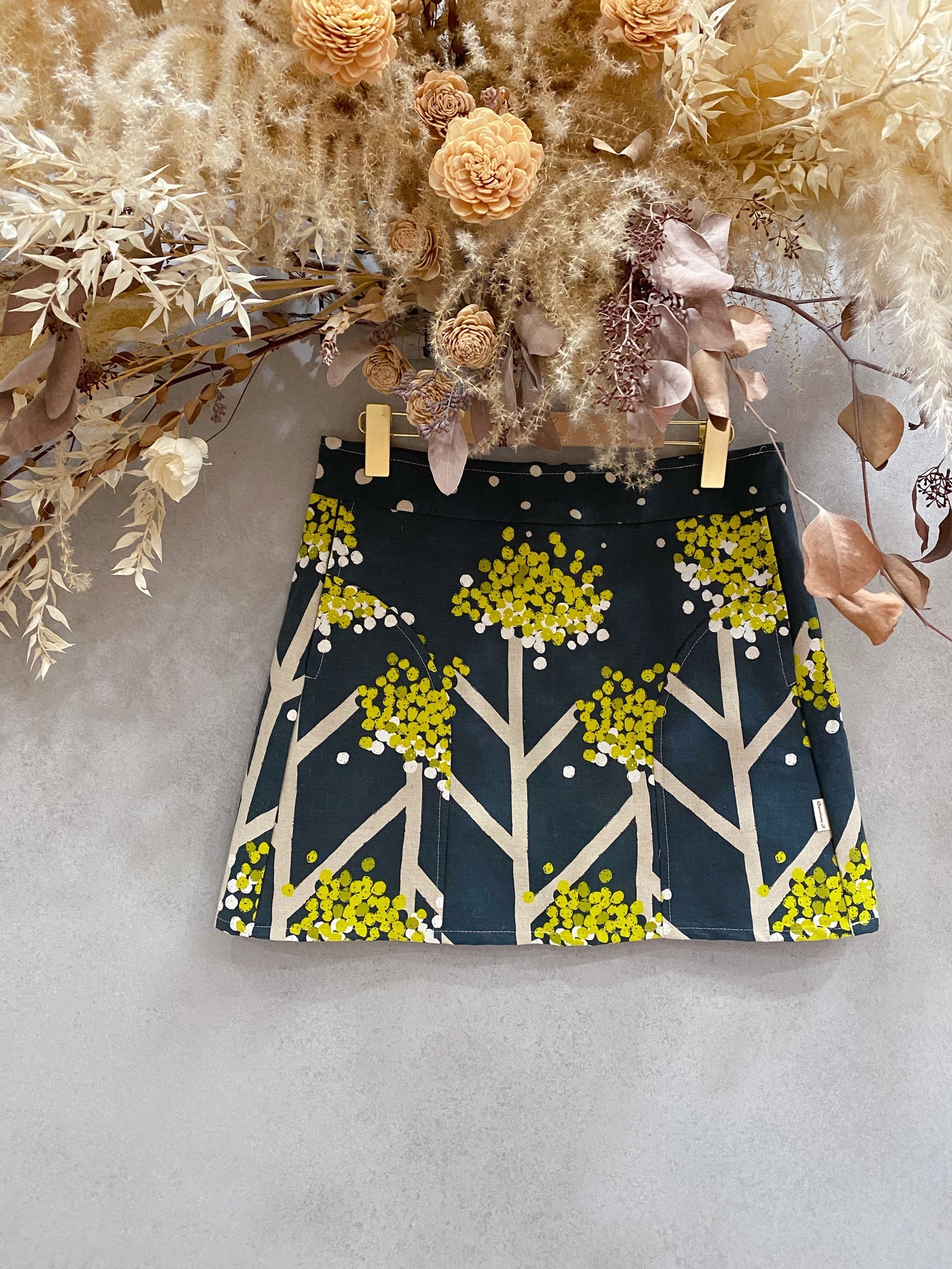 墨綠樹 媽咪連褲短裙（M）