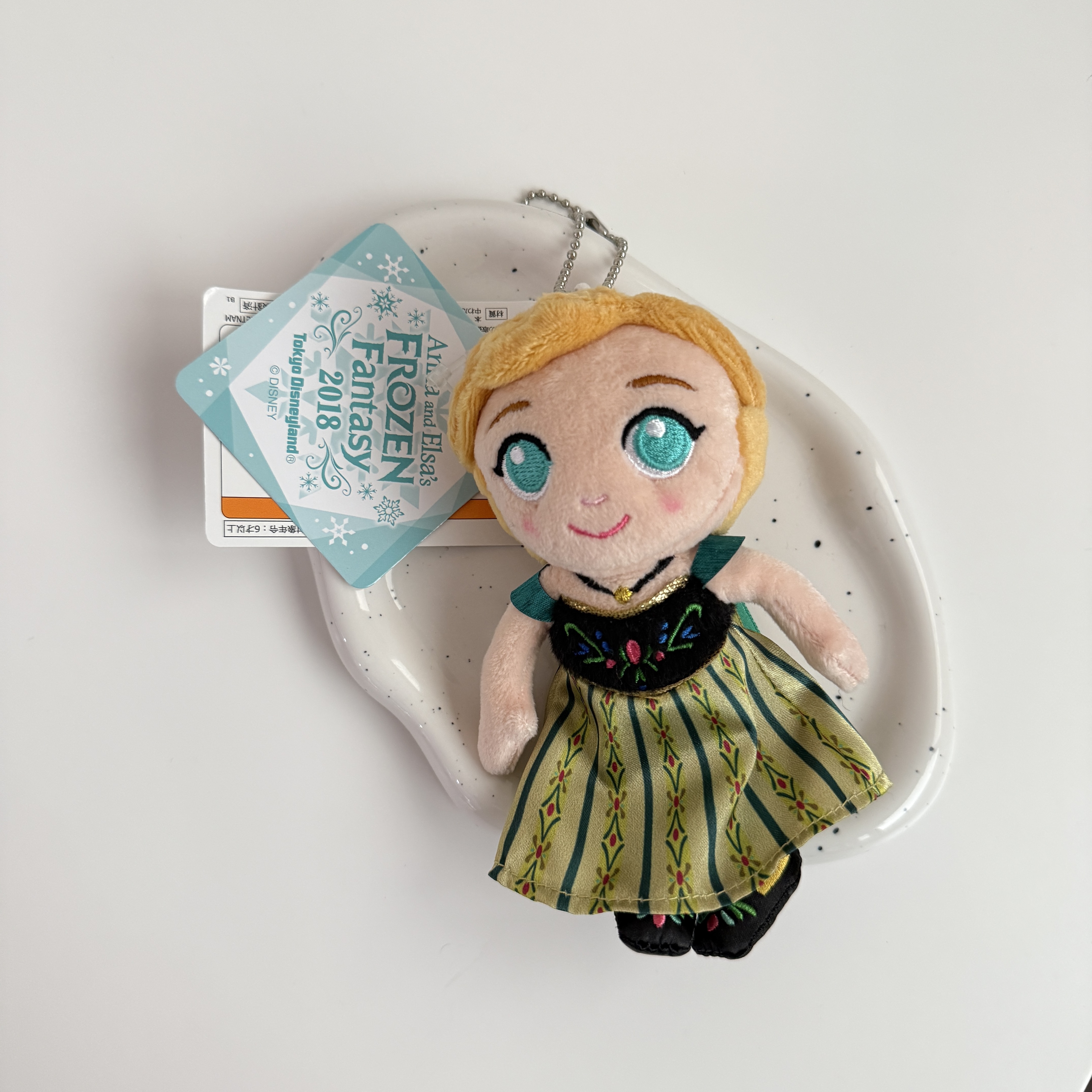 現貨┃日本 Disney 迪士尼 冰雪奇緣 安娜 別針 吊飾 娃娃 玩偶