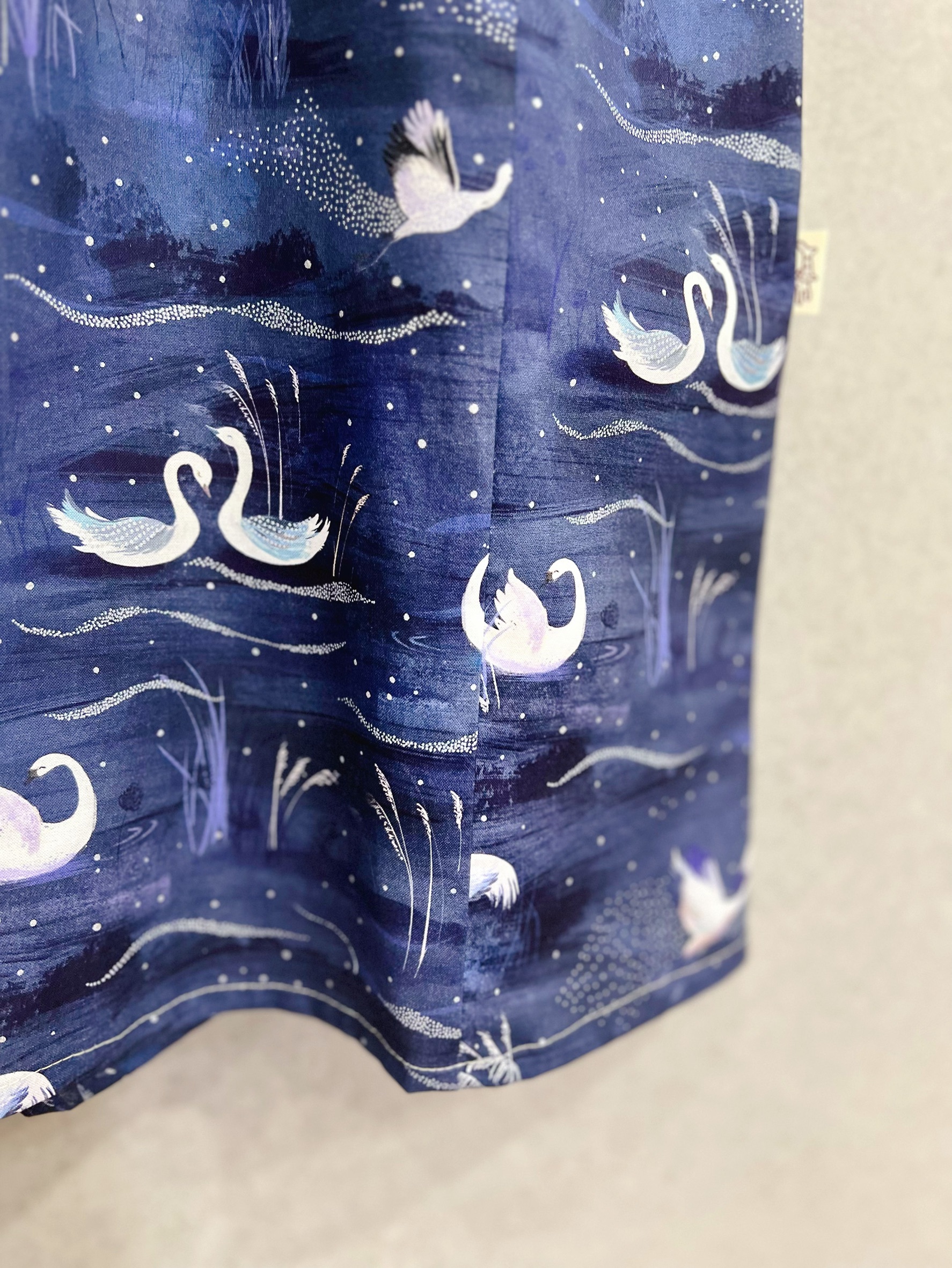 靜謐天鵝湖 媽咪王妃短洋裝