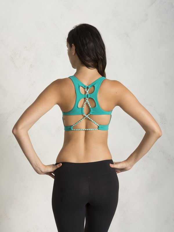 Pure 瑜珈服【Lace Up Bra 半截上衣 - P210014】健身