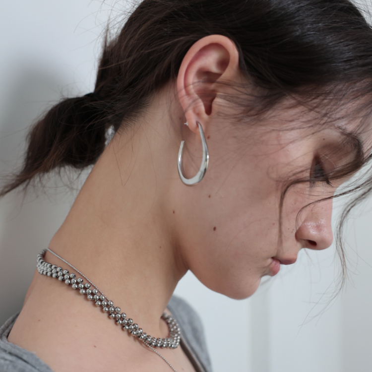 OUS Drop Hoop Earrings 大水滴耳環