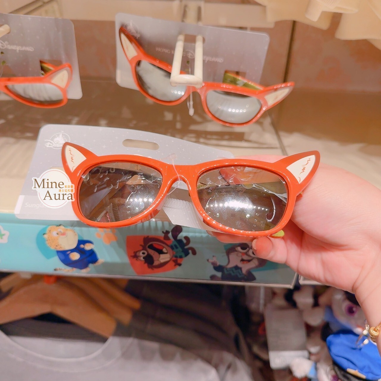 胡尼克 Nick 造型太陽眼鏡 墨鏡 動物方城市 Zootopia -香港迪士尼樂園