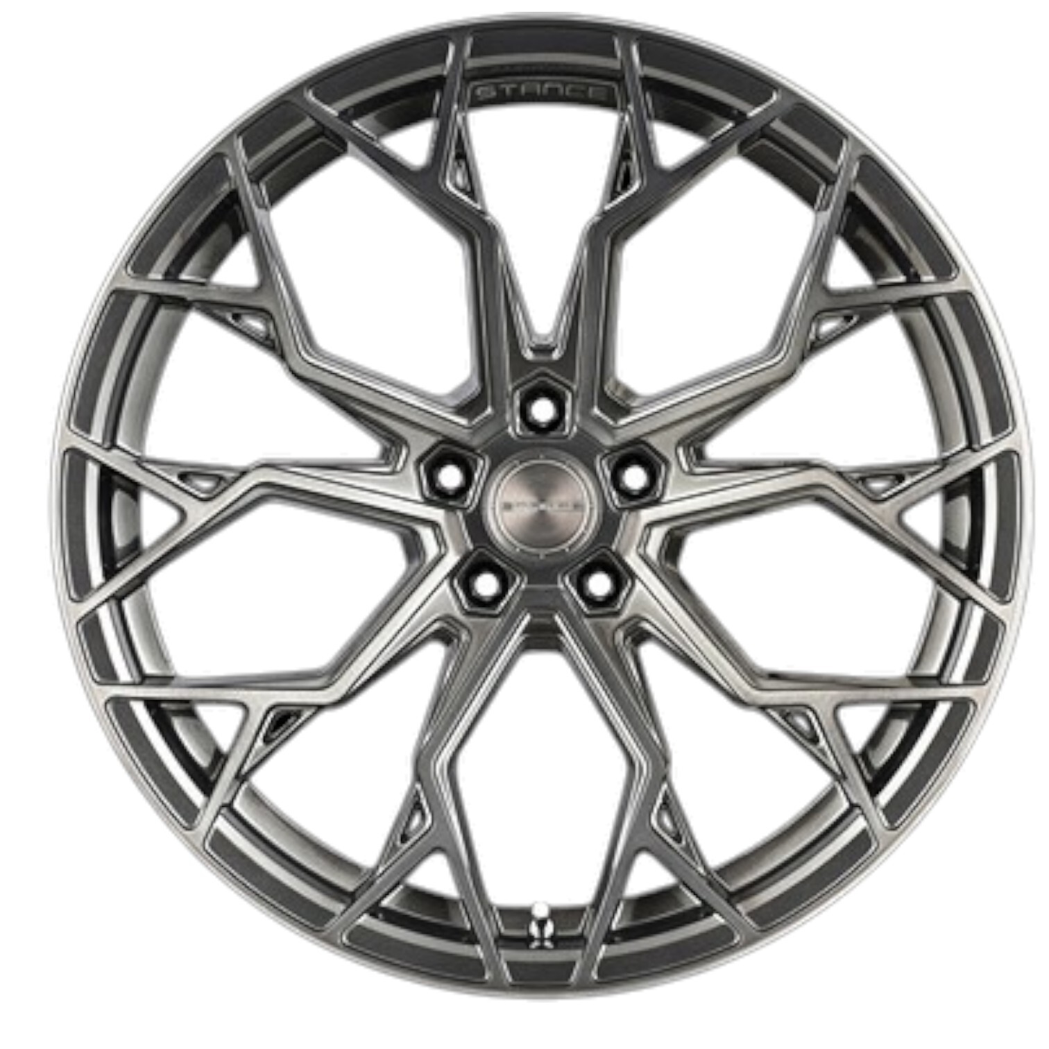 【STANCE SF10】18吋 槍灰 Flow Forming 旋壓鋁圈 四入組｜高質感歐風造型 × 輕量強韌