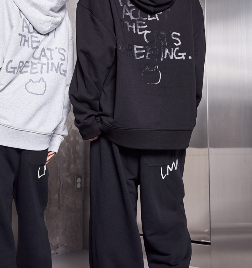 社團客訂(11/2關閉賣場) 韓國小眾品牌LMR 前小標後大圖 貓咪款 Seventeen 金珉奎同款