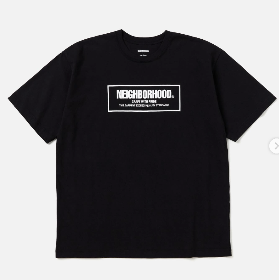 [現貨] NEIGHBORHOOD FW24 NH . TEE SS-1 | (Black / Navy)