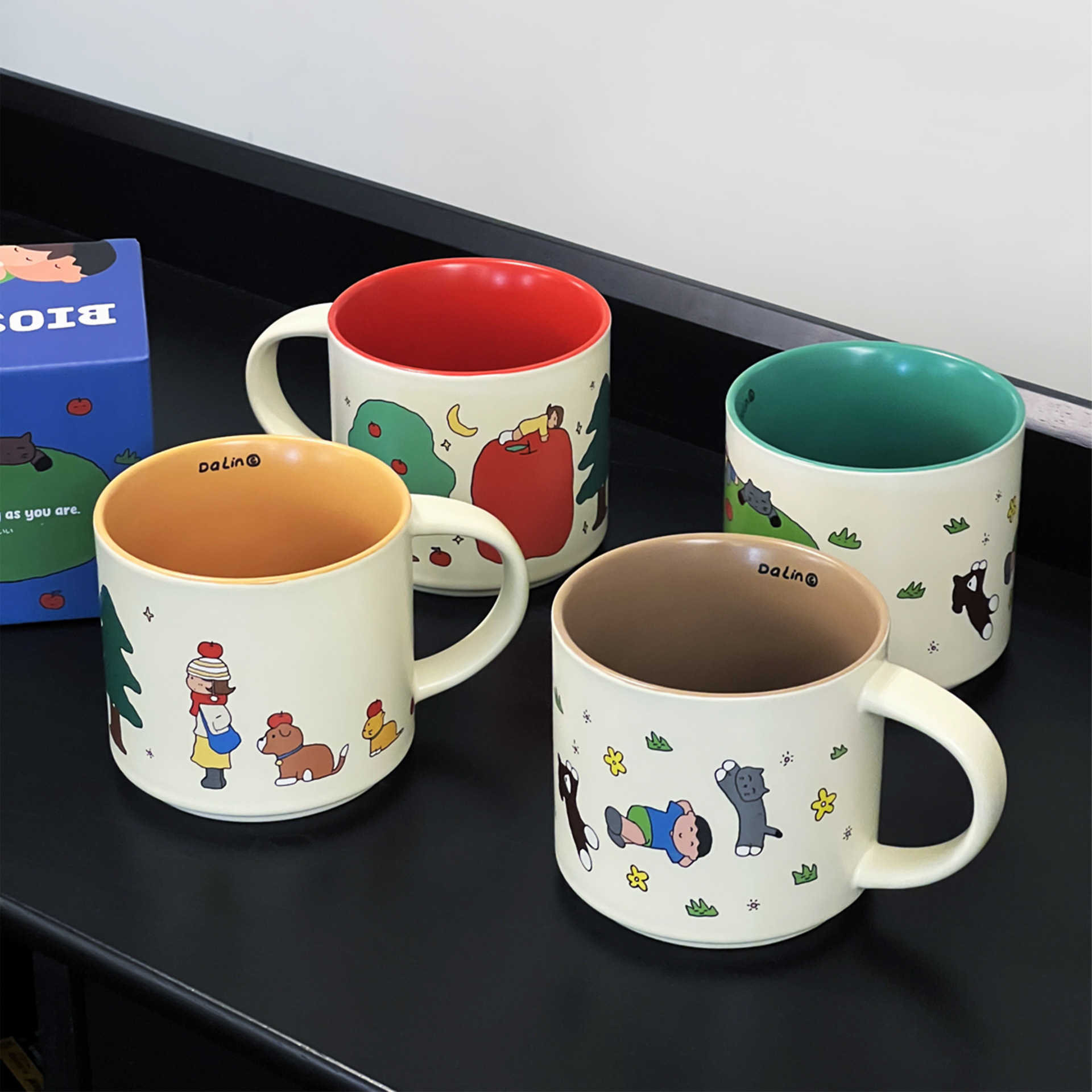 《6343》聖誕氛圍胖胖馬克杯 410ml