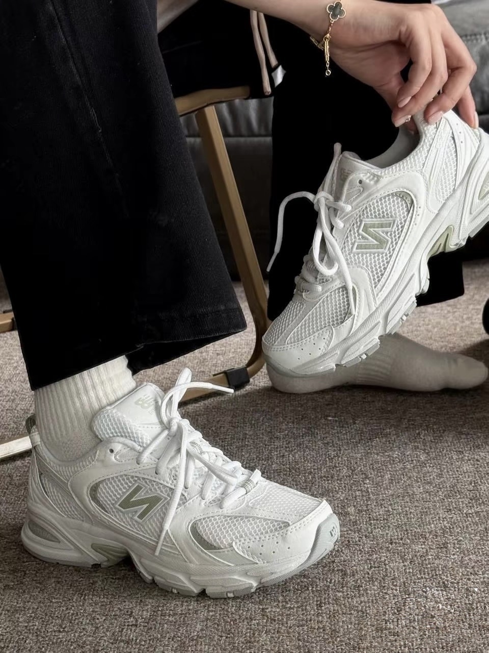 KTQ STORE ‧ New Balance 530 海鹽灰綠 米灰 奶油白 U530CSC