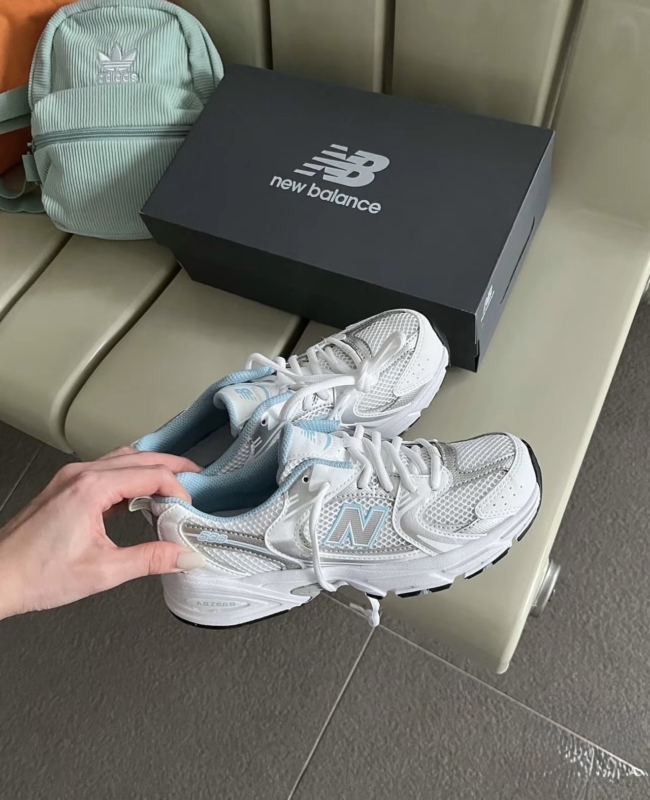 KTQ STORE ‧ New Balance 530 蘇打汽水 白藍色 透氣 復古U530CSD