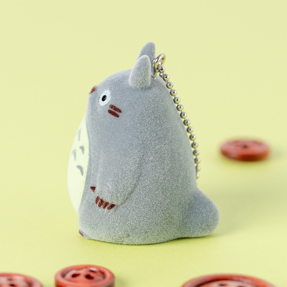 植絨鑰匙圈 大龍貓