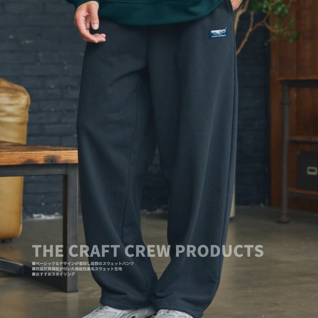 "代購" THE CRAFT CREW PRODUCTS 25AW 重磅抽繩運動褲