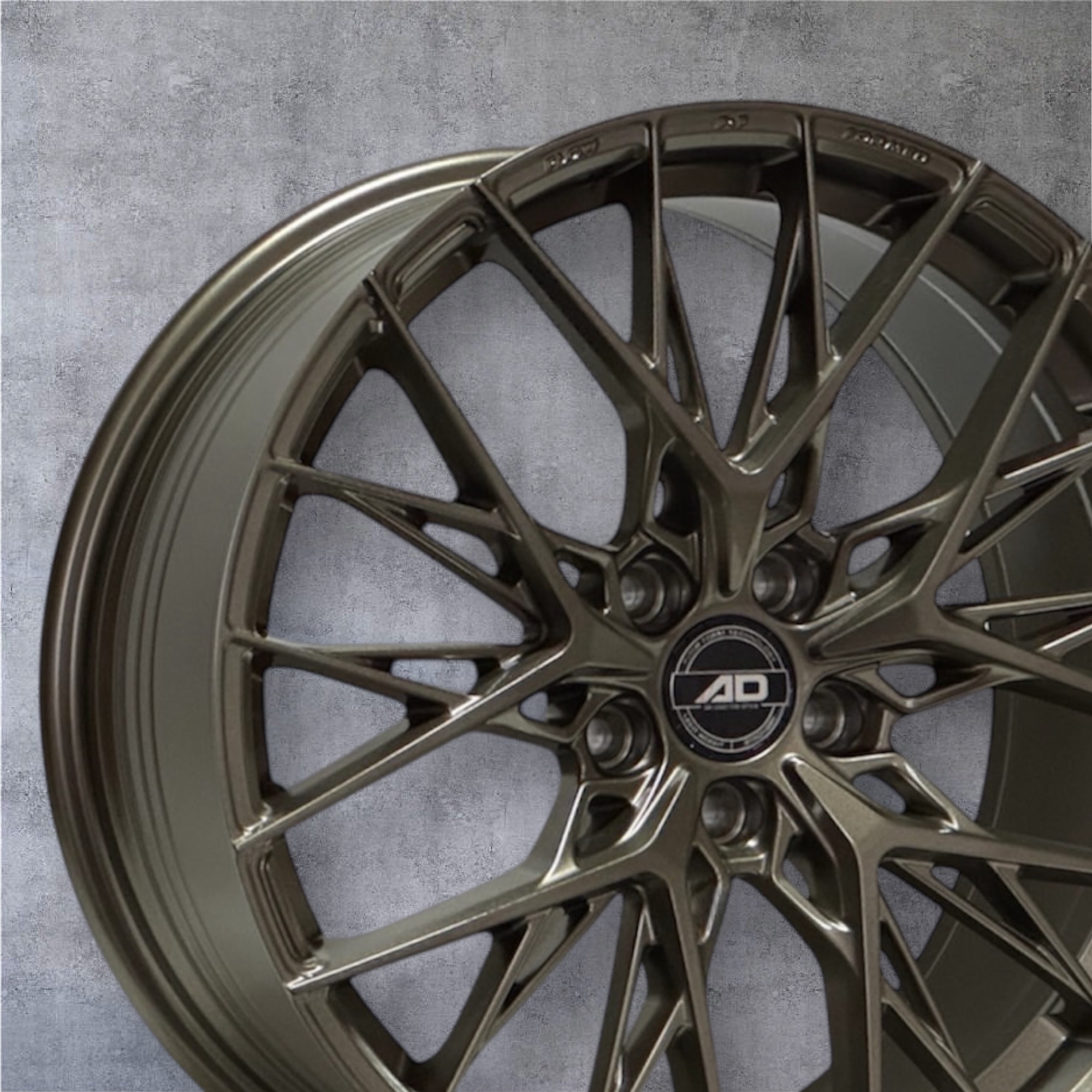 【PDW 北德文】20吋 古銅金 Flow Forming 旋壓鋁圈 高剛性輕量  四入組