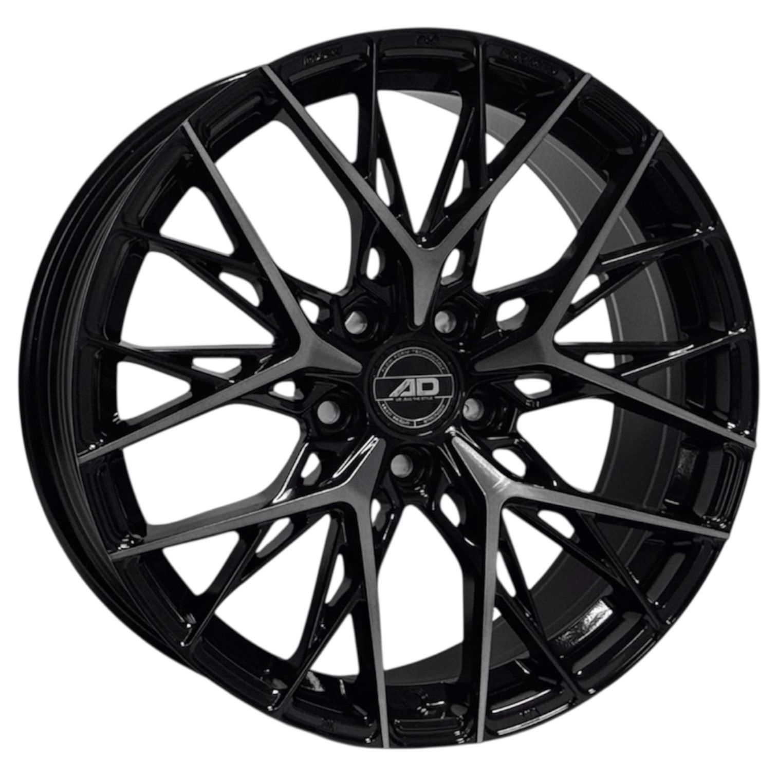 【PDW 北德文】20吋 黑透黑 Flow Forming 旋壓鋁圈 高剛性輕量 四入組