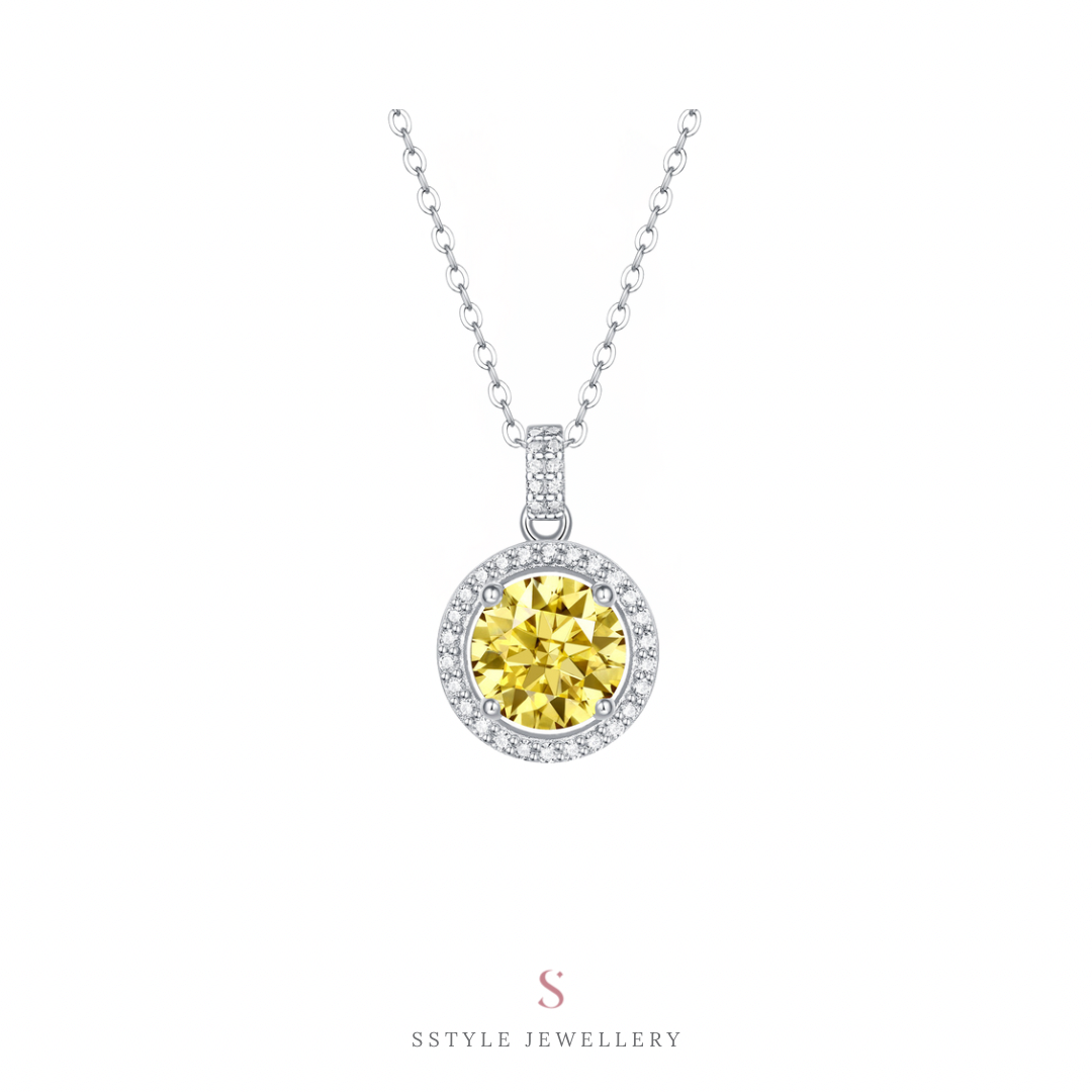 Alisa moissanie necklace