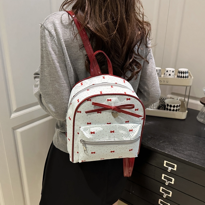 Korean Sweet Mini Bow Backpack