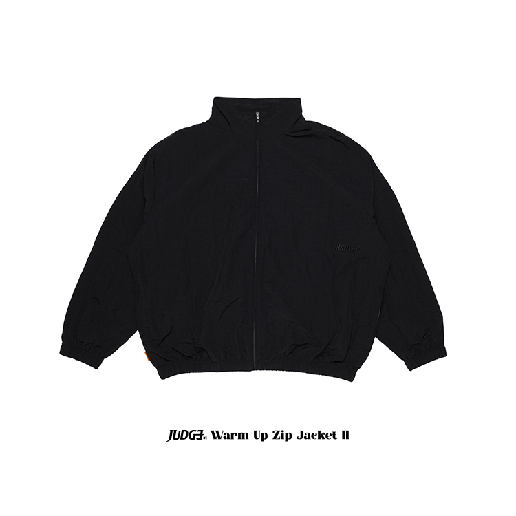JUDGE®️NYLON WARM UP ZIP JACKET ll