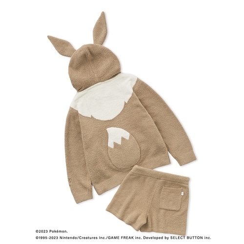 「ACG.GO」「預購」【gelato pique】ベビモコ 伊布 連帽衫&短褲SET - Pokemon 精靈寶可夢