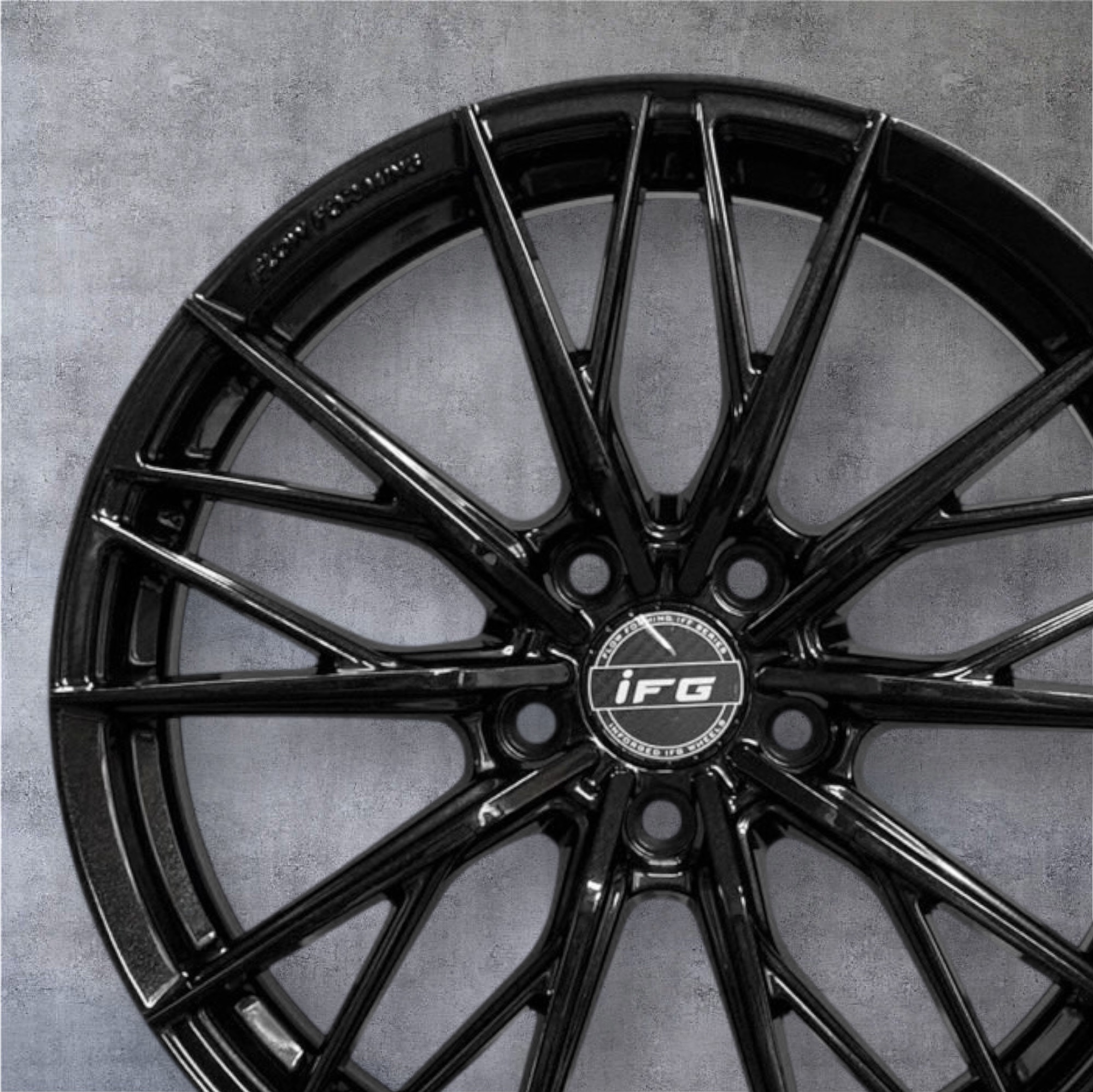 【PDW 北德文】17吋 珍珠黑 2328 旋壓鋁圈｜輕量化多輻 四入組