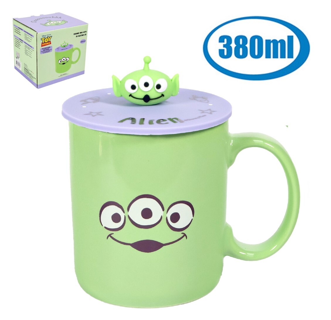 迪士尼反斗奇兵| 3D陶瓷杯連蓋 |三眼仔