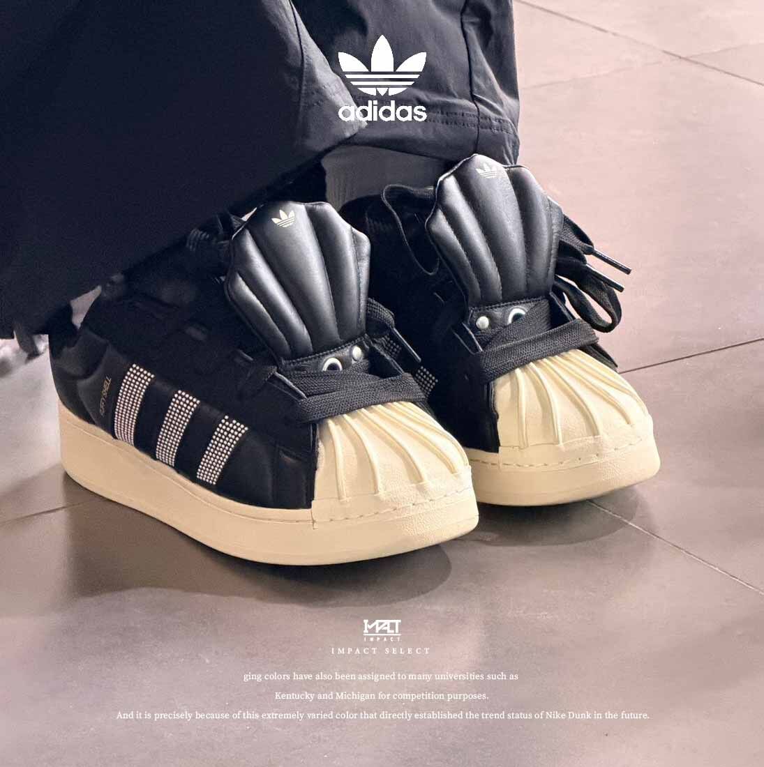 GALI x adidas originals SUPERSTAR PUFFY SHELL 聯名款 胖胖貝殼鞋 KJ6976