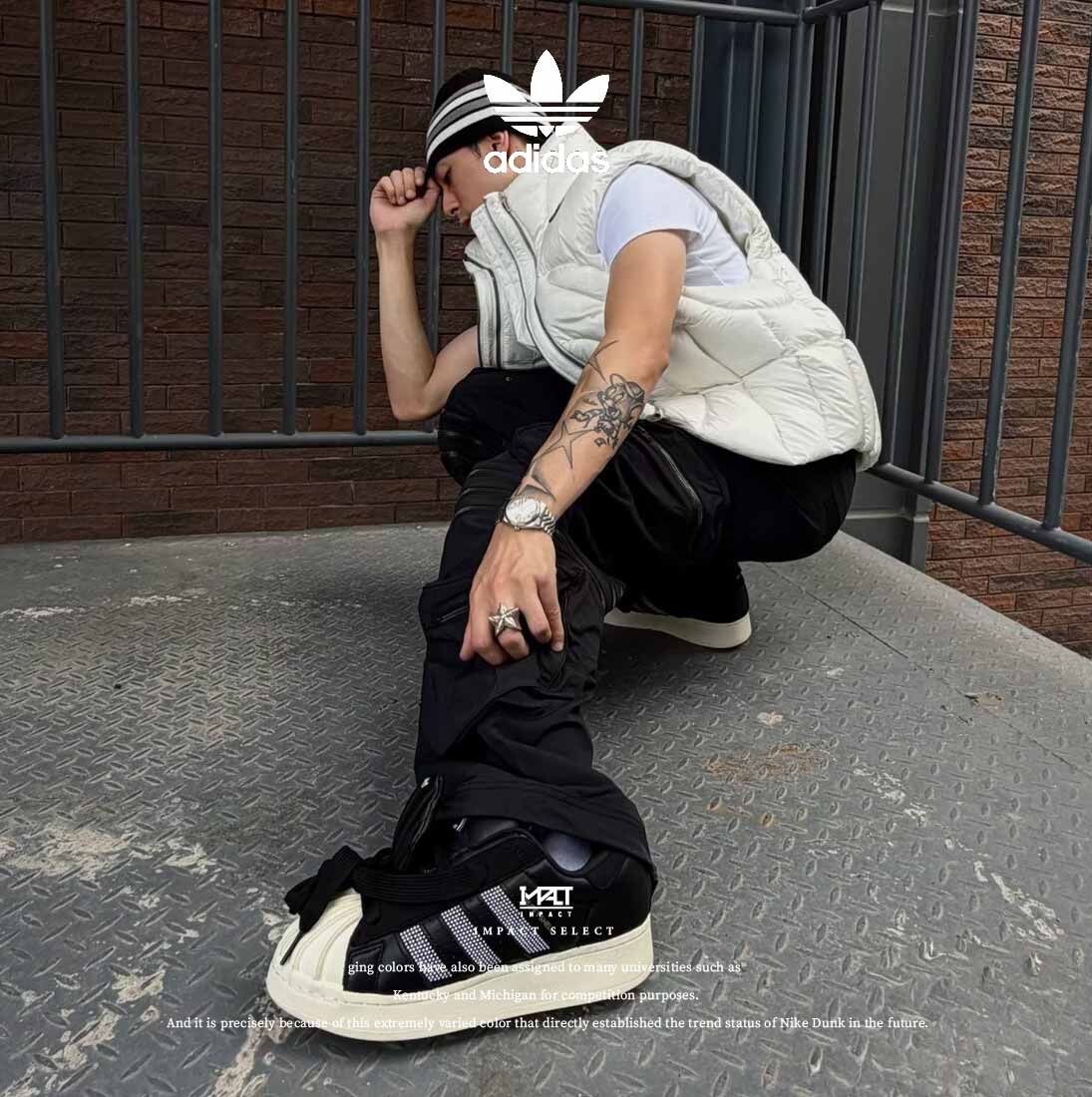 GALI x adidas originals SUPERSTAR PUFFY SHELL 聯名款胖胖貝殼鞋