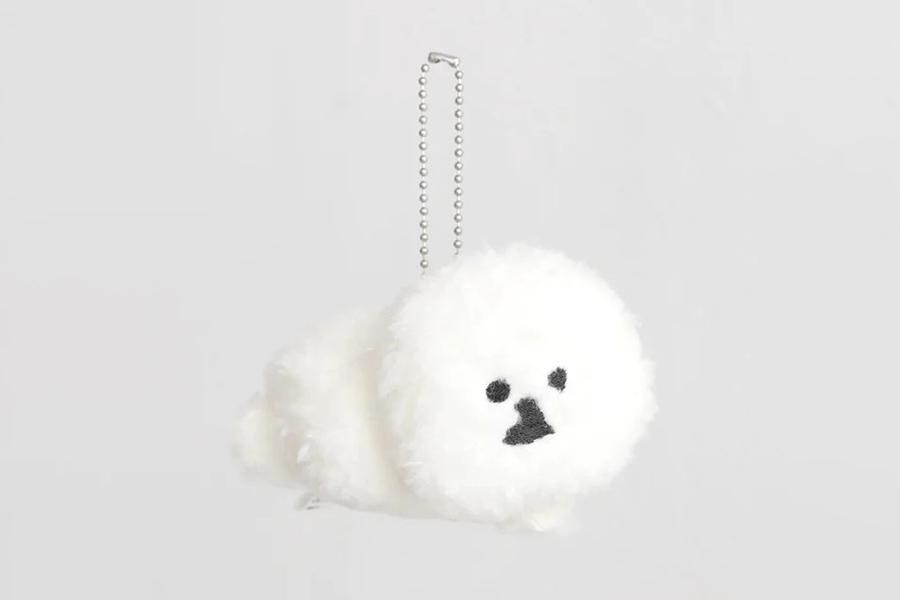 CLASKA-MAMBO 毛茸茸吊飾 趴姿