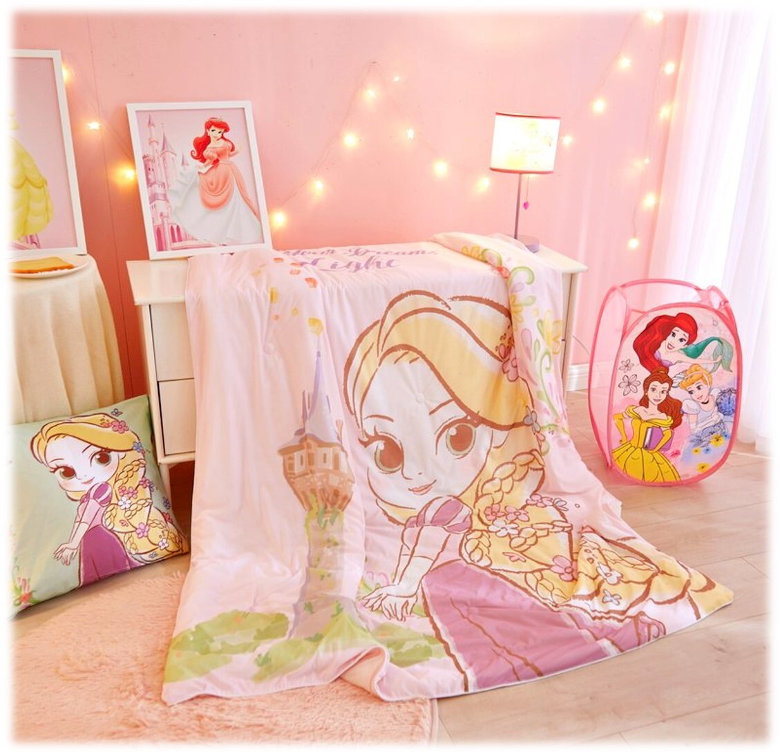 迪士尼公主 輕柔凉感冷氣被 冰涼被 | 長髮公主