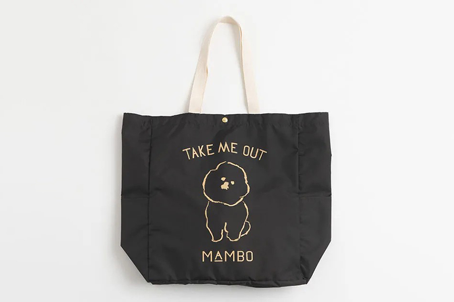 CLASKA-MAMBO TAKE ME OUT 尼龍 Marche 托特包/黑灰色