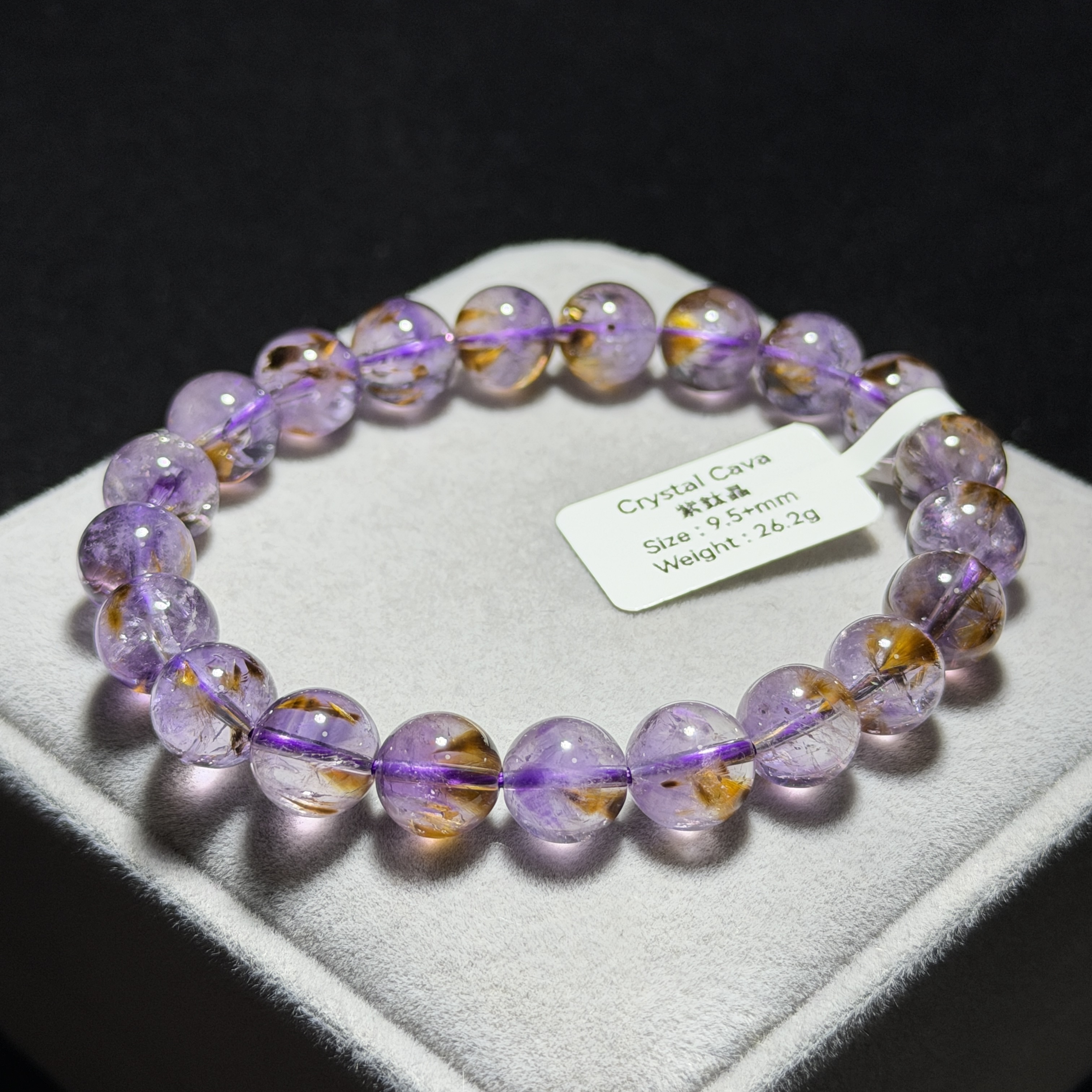 高級紫鈦晶 9.5+mm ABT1631