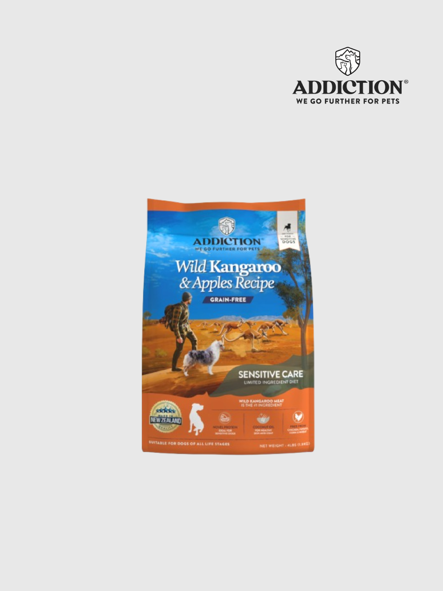 【Addiction 愛德勝】無穀全齡犬｜野生袋鼠