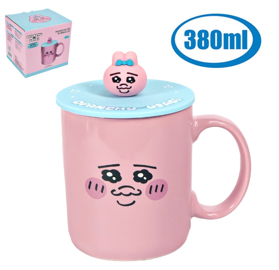 褲褲兔 底褲兔| 3D陶瓷杯連蓋