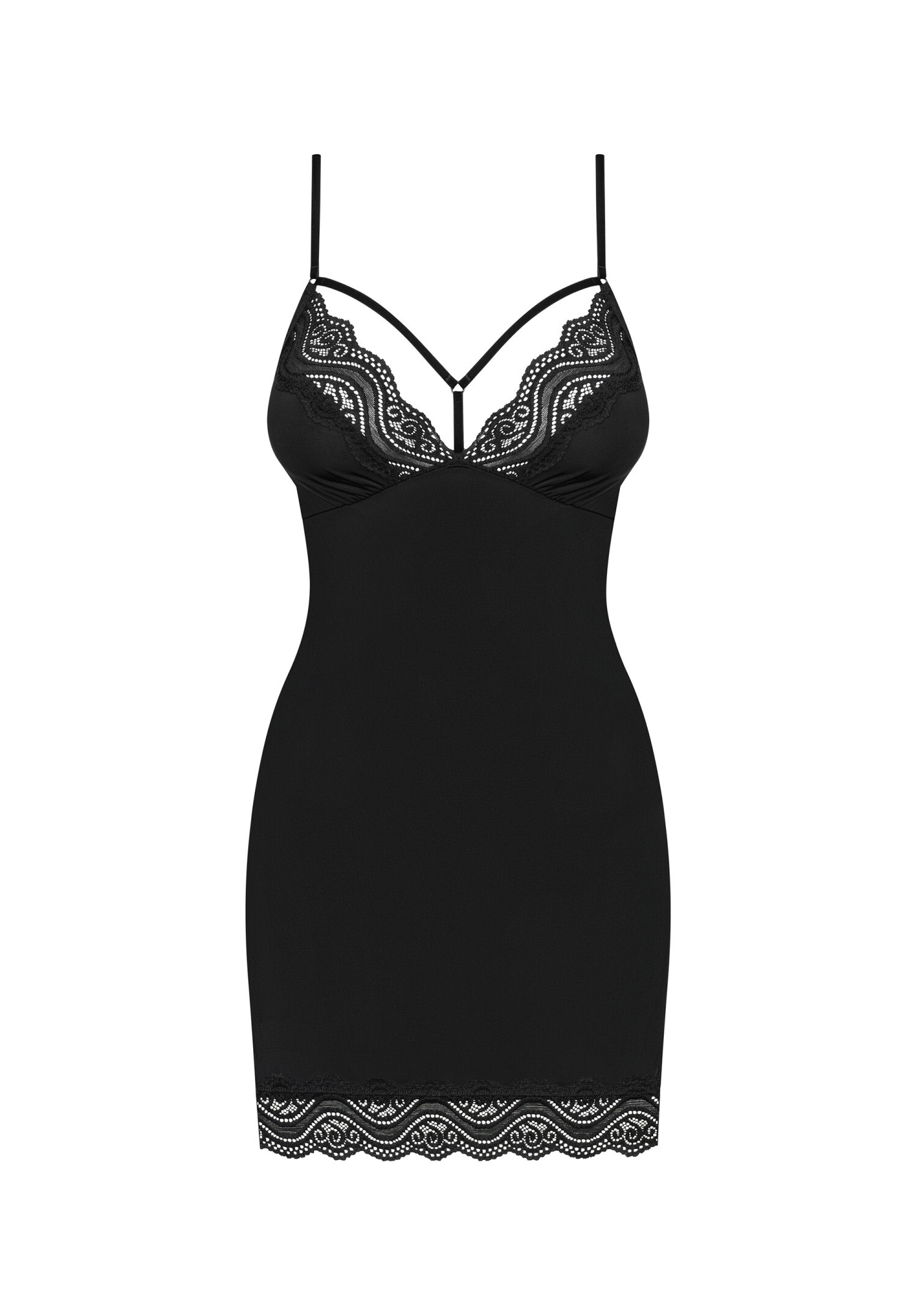 Obsessive - Diyosa 典雅吊帶情趣睡裙套裝 S/M