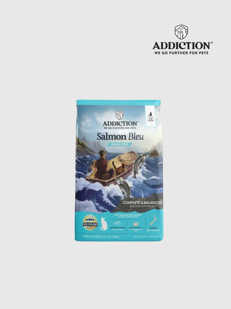 【Addiction 愛德勝】無穀貓糧｜帝王鮭魚