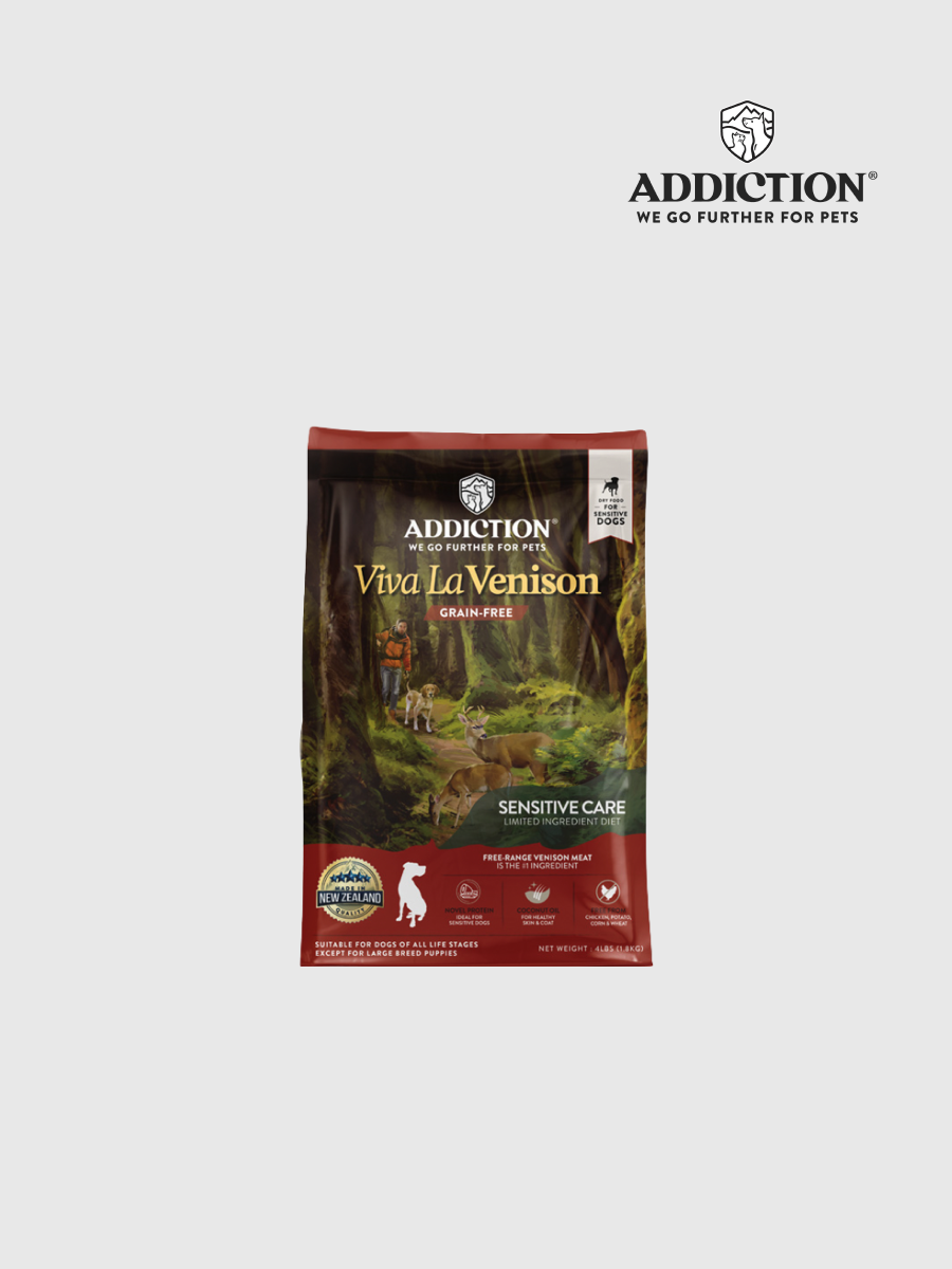 【Addiction 愛德勝】無穀全齡犬｜野生鹿肉