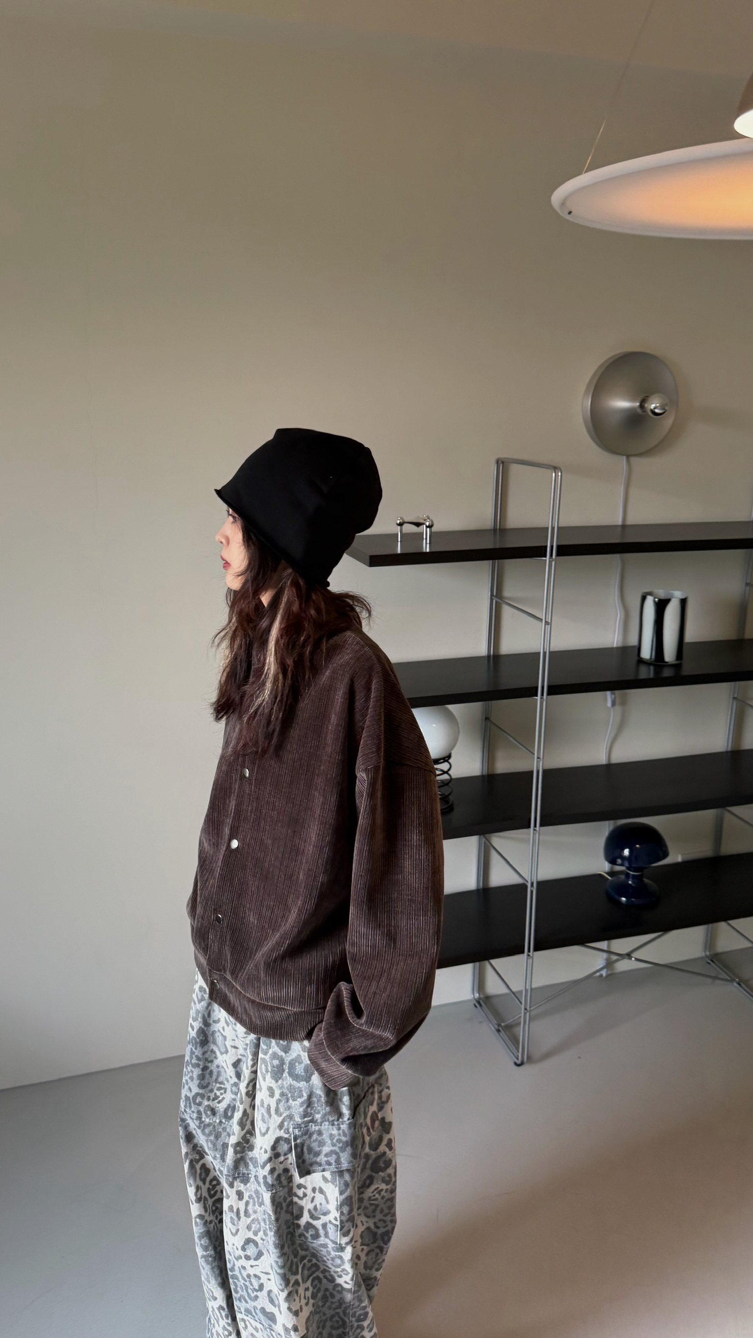 毛巾料垂墜冷帽