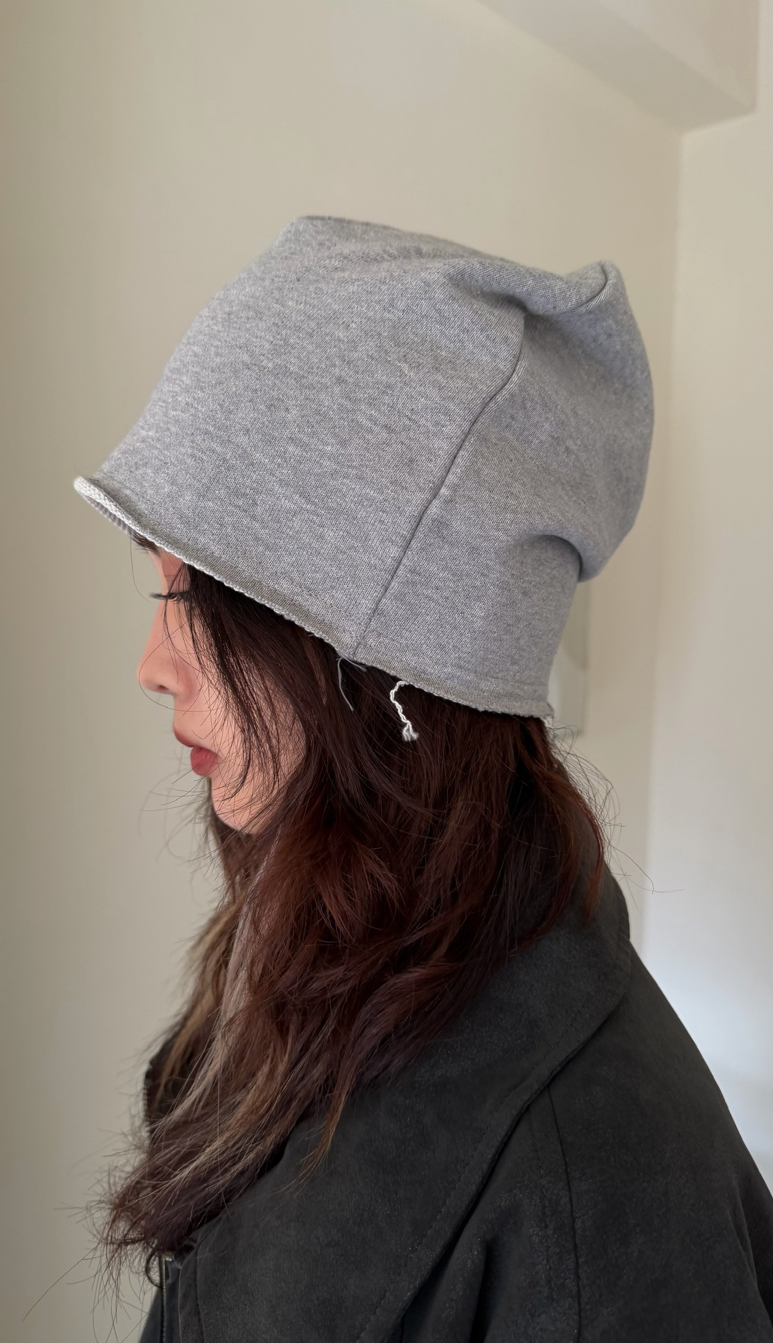 毛巾料垂墜冷帽