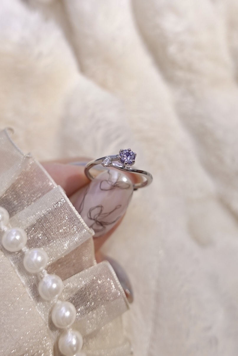 《 預購 》超閃紫色莫桑鑽