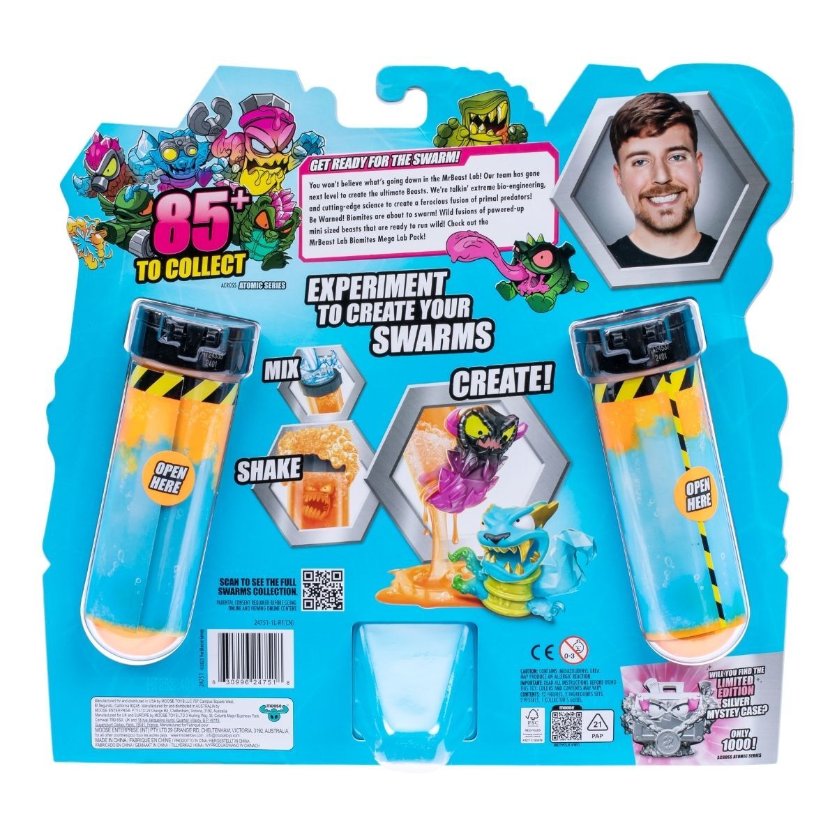 MRBEAST LAB 微生物原子試管 12件裝 系列3