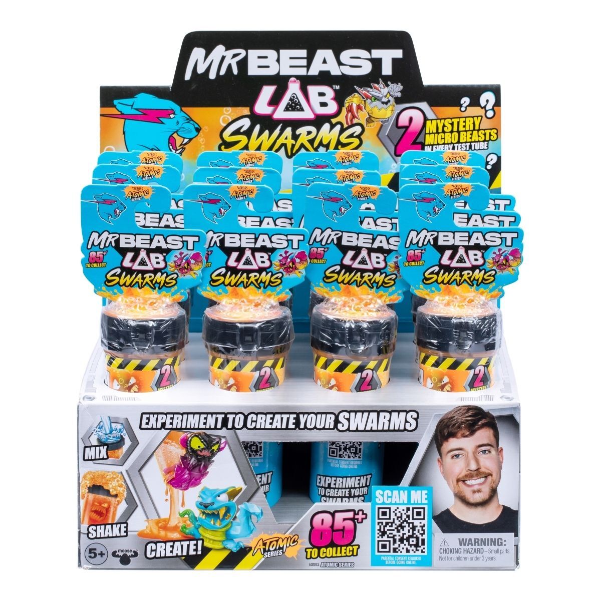 MRBEAST LAB 微生物原子試管 2件裝