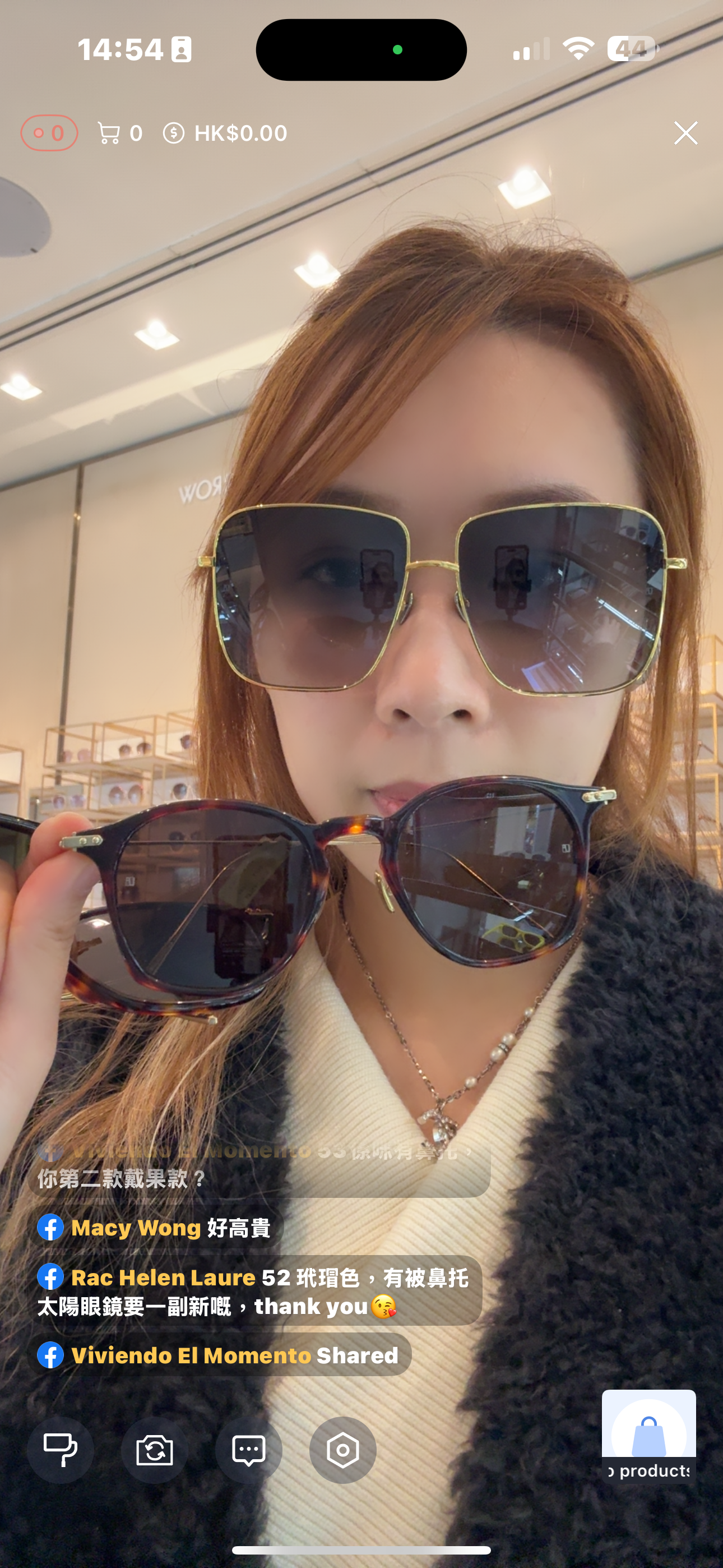 Linda Farrow LF52ca7 tortoise