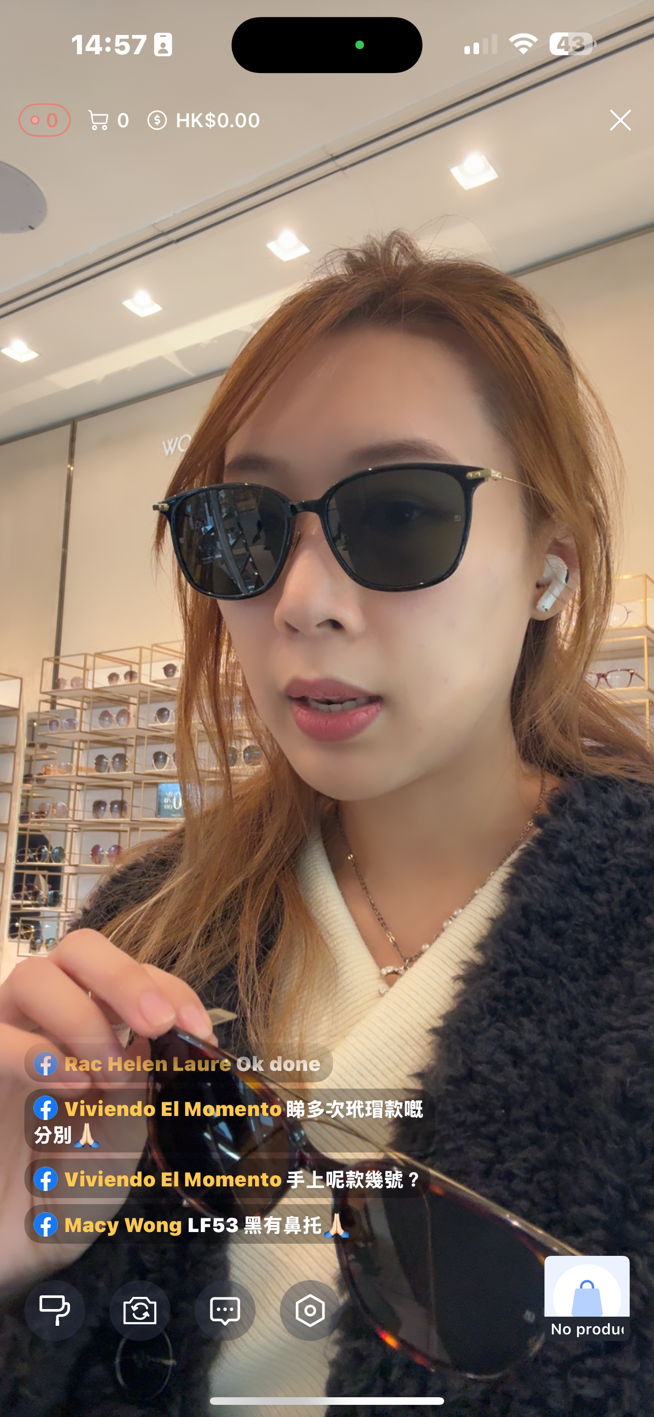 Linda Farrow LF53 Black