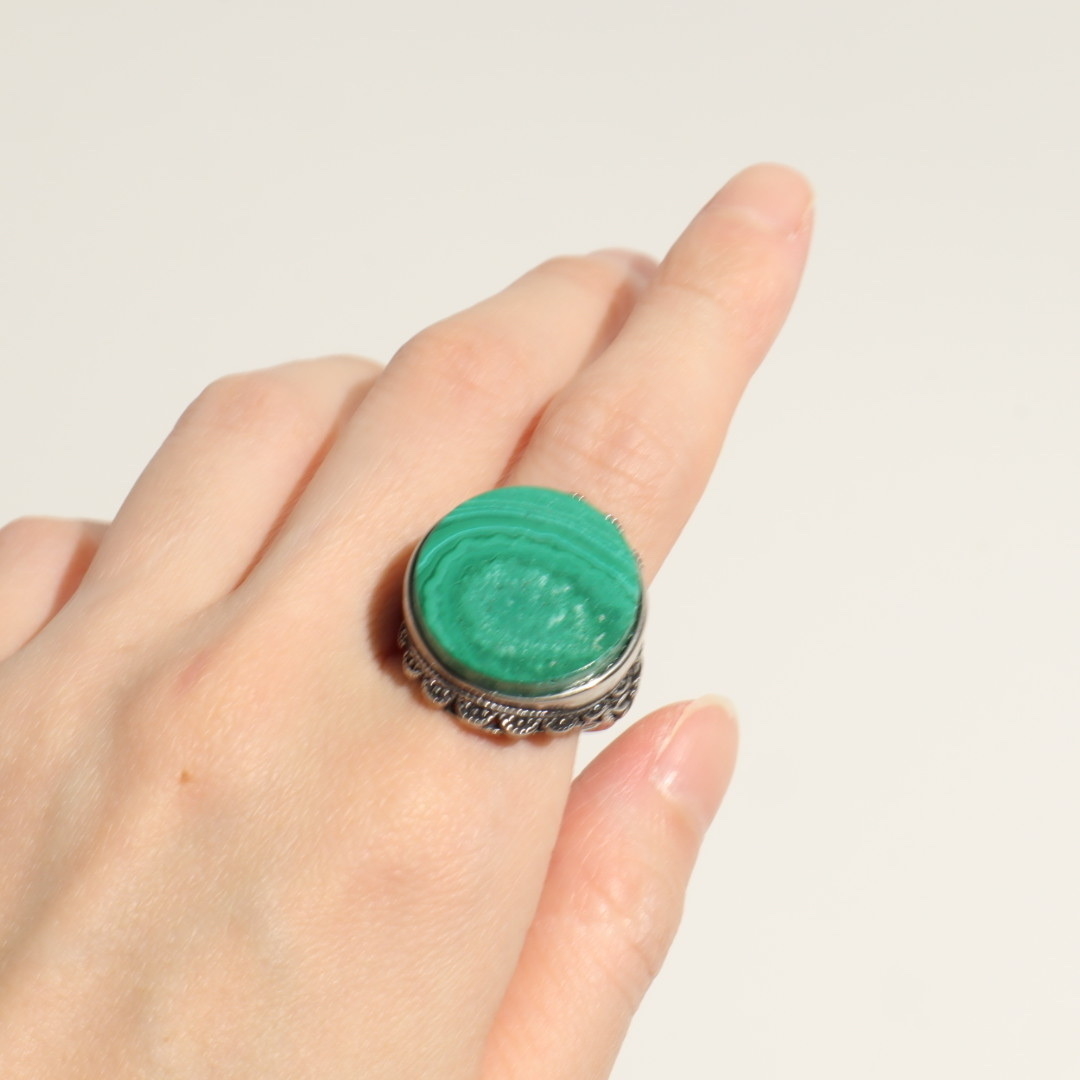 Malachite Ring