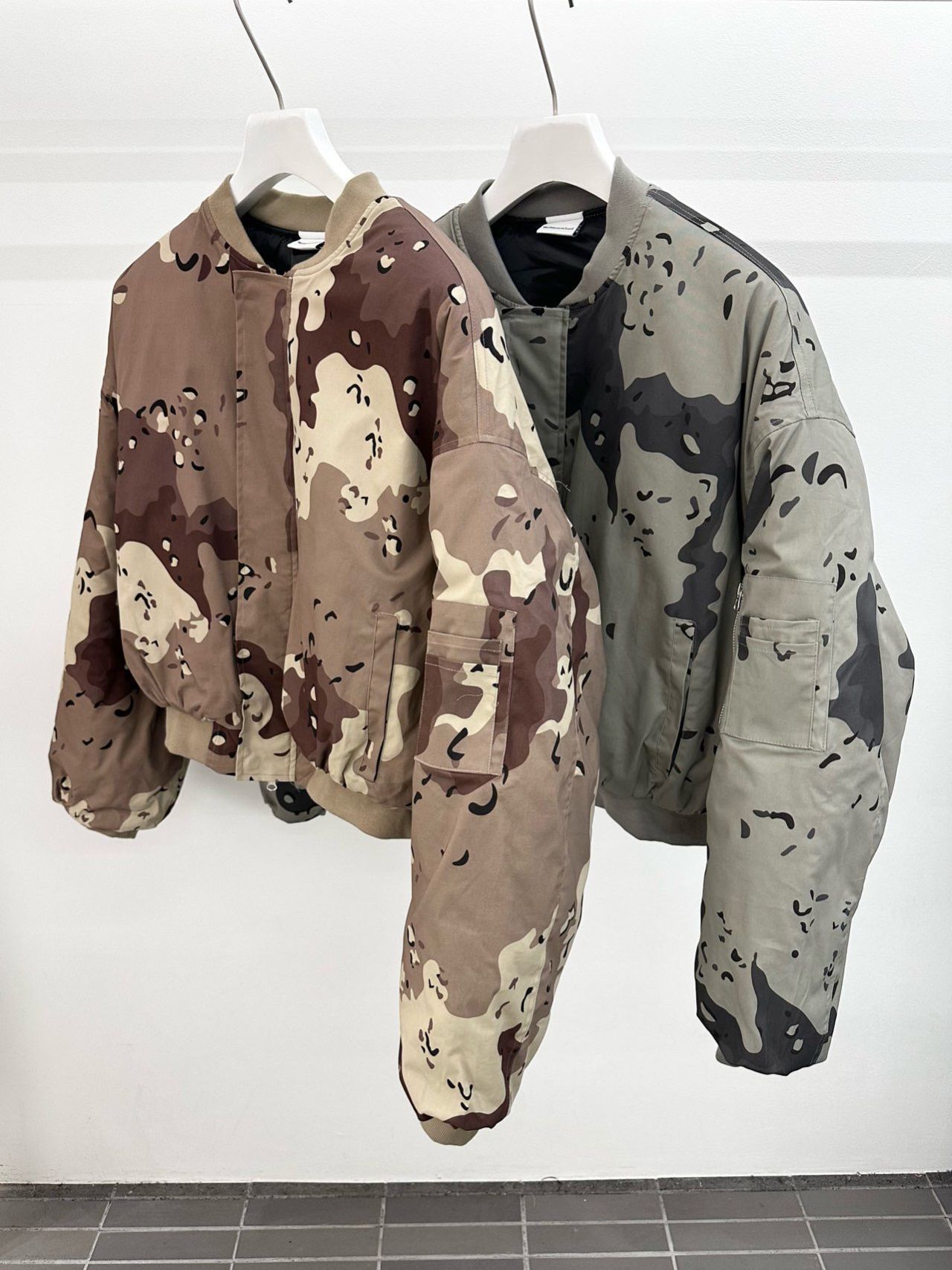 迷彩拉鍊外套 WD-199JK