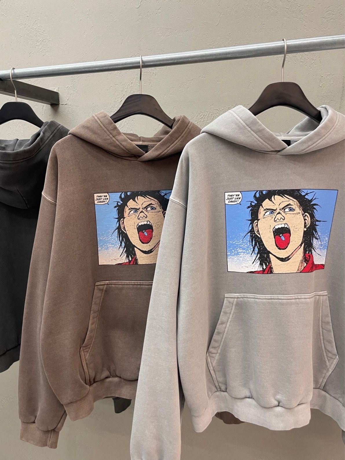 洗水英文字圖案連帽衛衣 ARCHIVE-397T