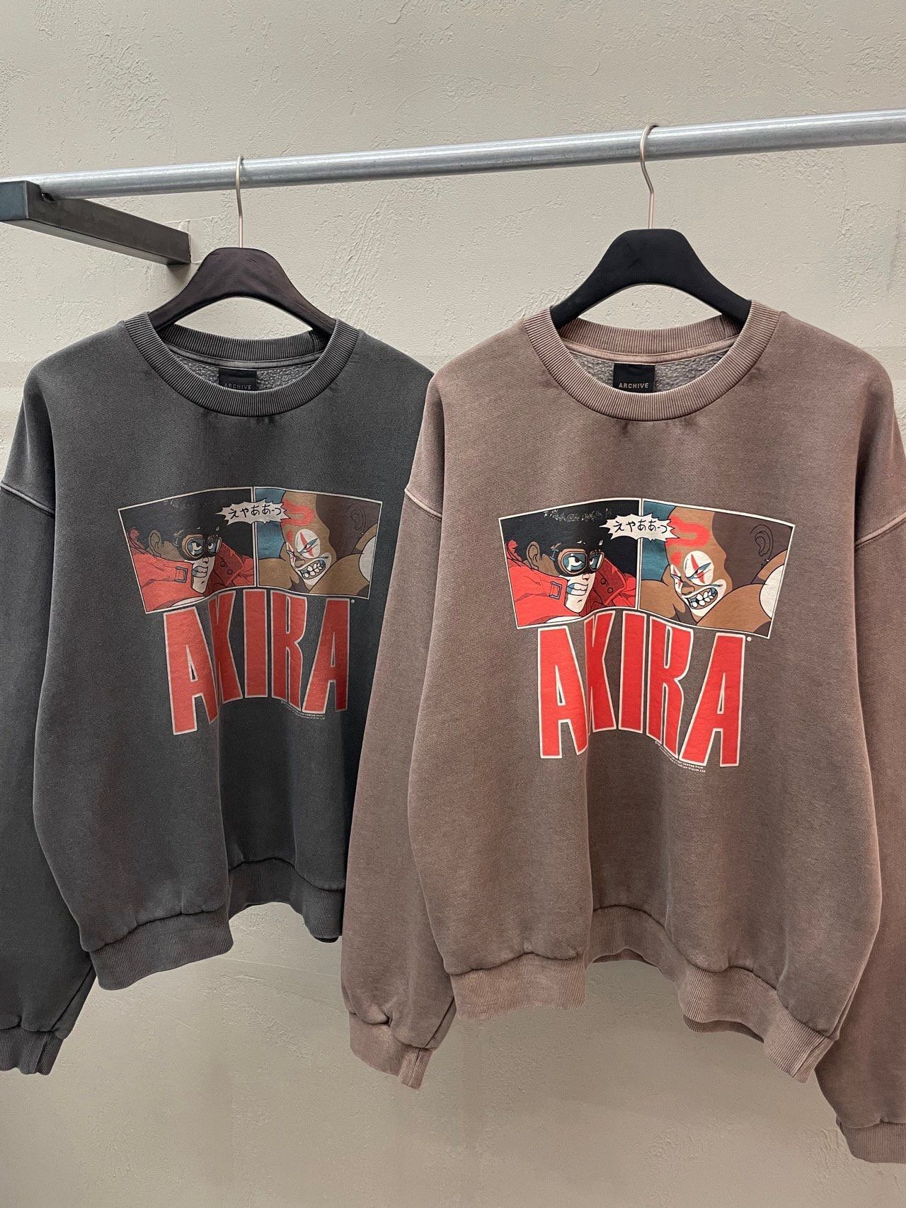 洗水英文字圖案衛衣 ARCHIVE-398T