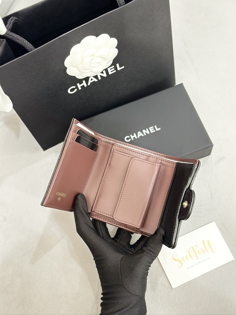 CHANEL Classic Mini Flap Wallet AP0229