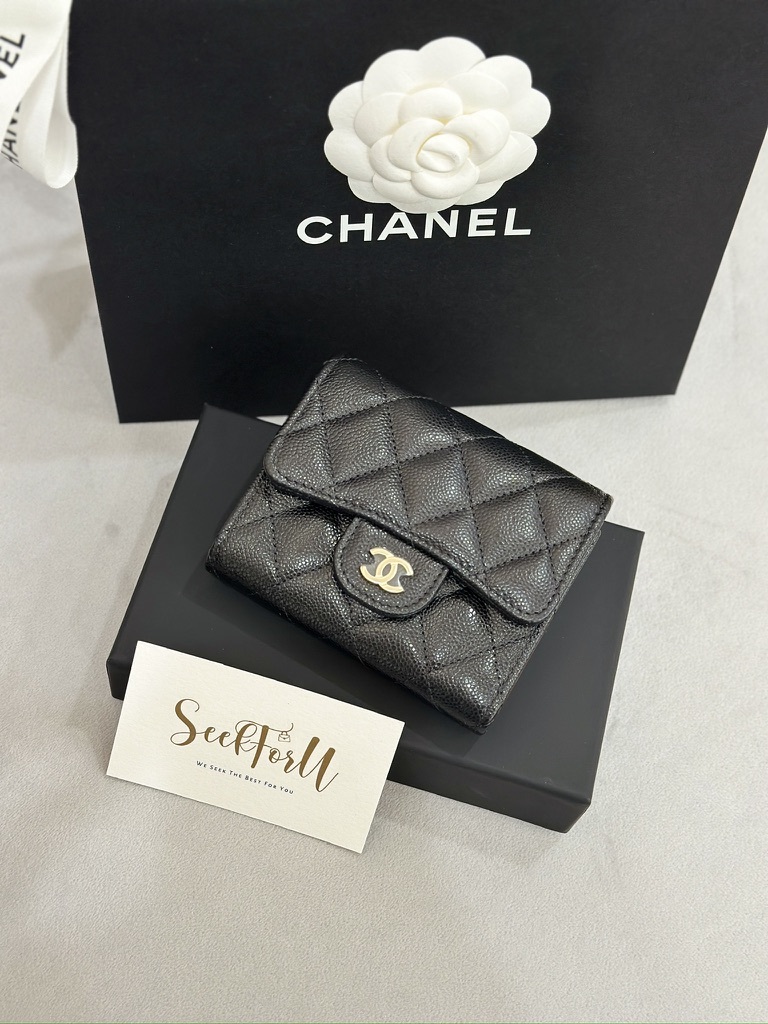 CHANEL Classic Mini Flap Wallet AP0229