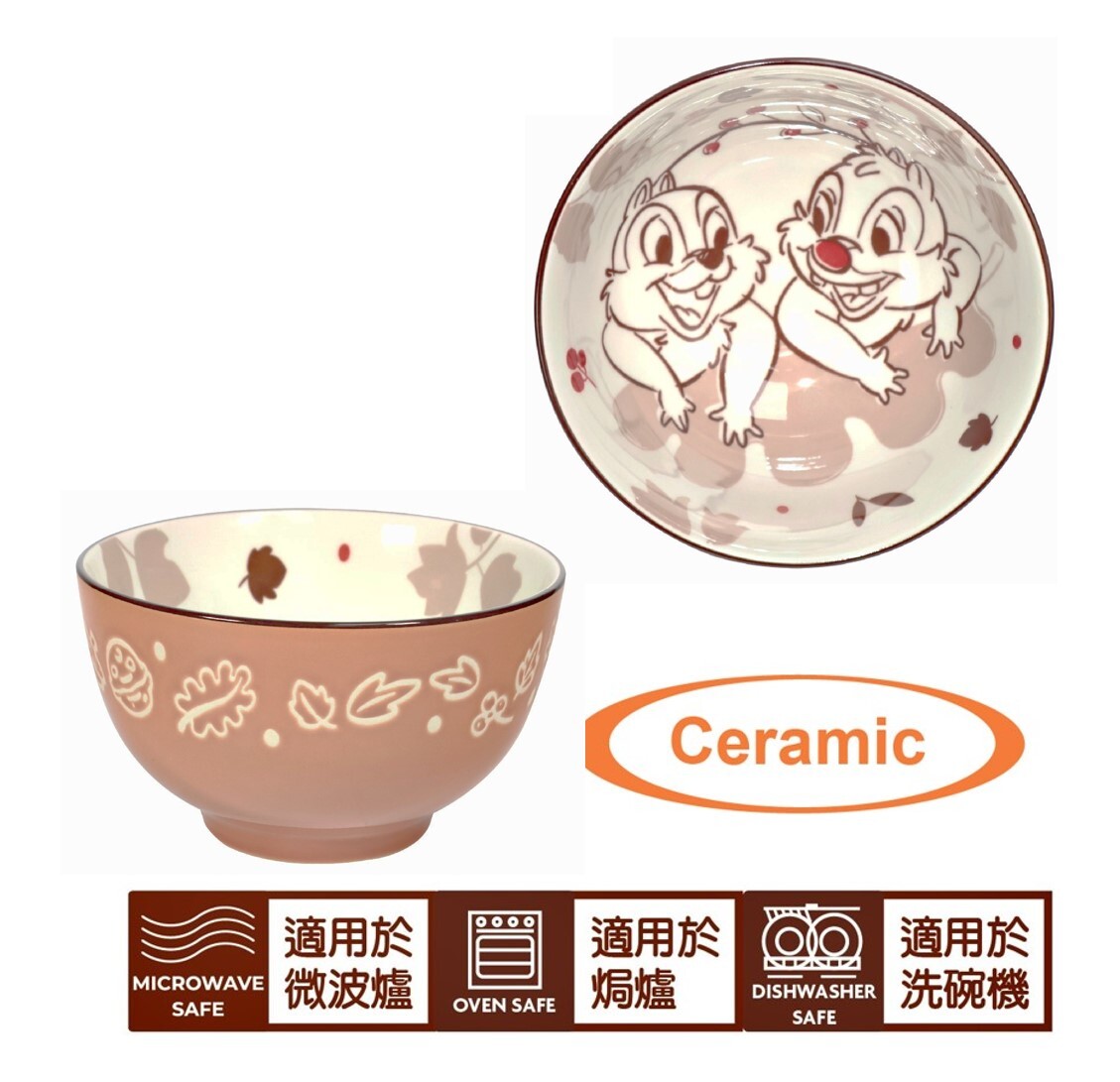 迪士尼 鋼牙與大鼻 - 5吋陶瓷碗 飯碗