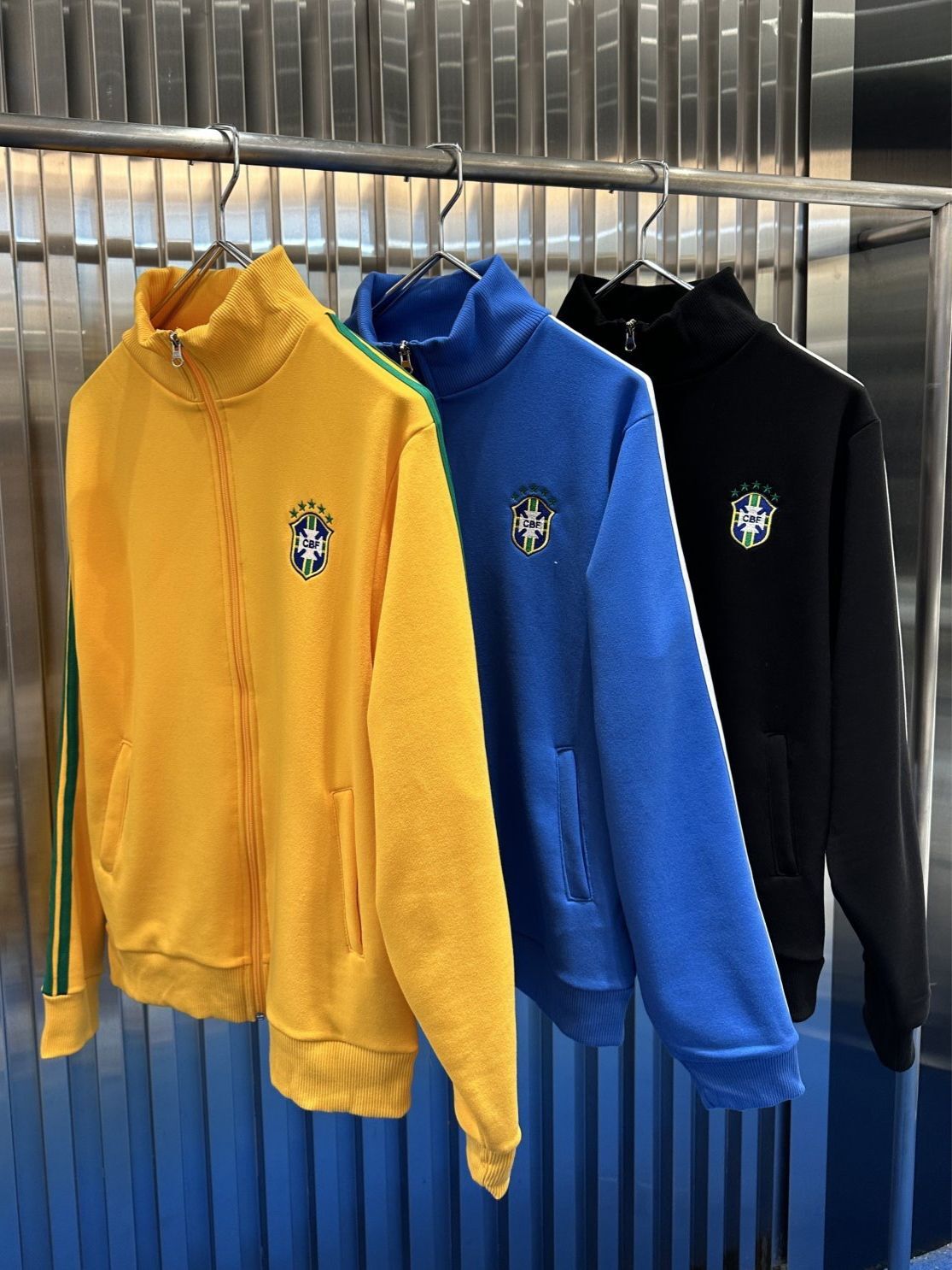 企領數字拉鍊外套 LEGIT-071JK