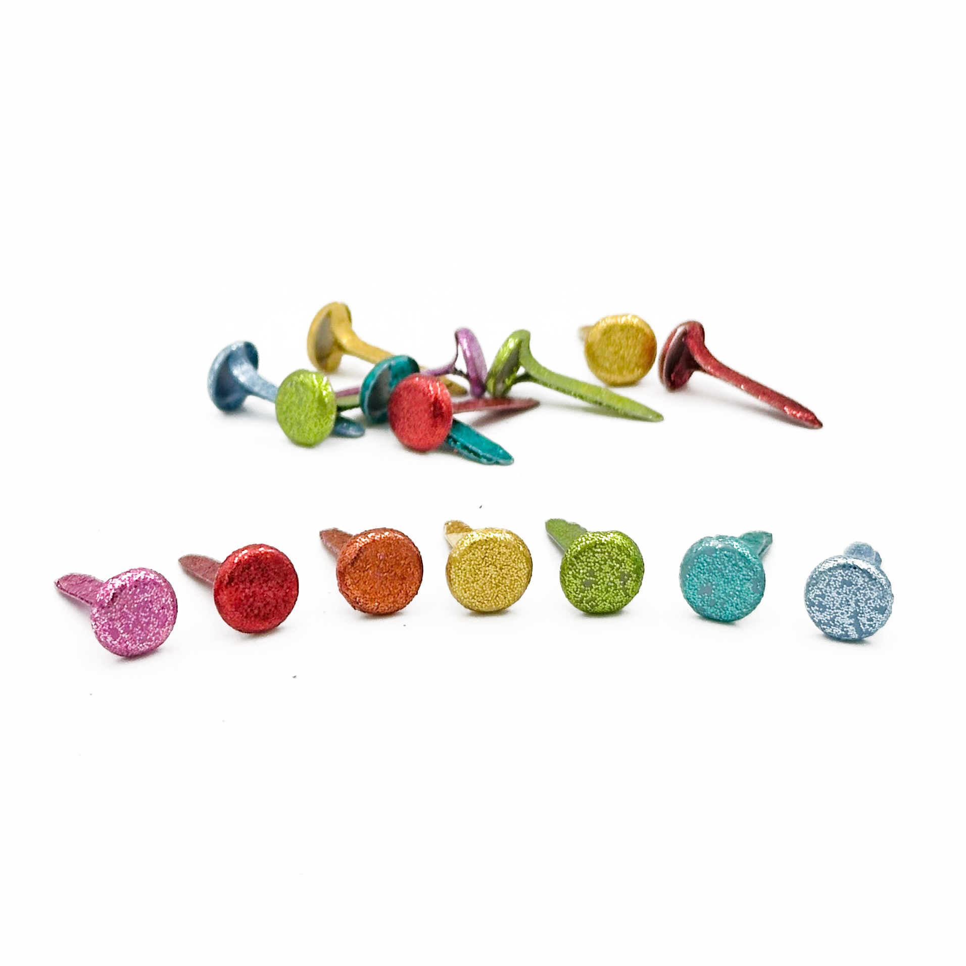 造型兩腳釘 | 閃亮兩腳釘  #T9003